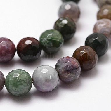 Chapelets de perles en agate indienne naturelle(G-D840-51-6mm)-3