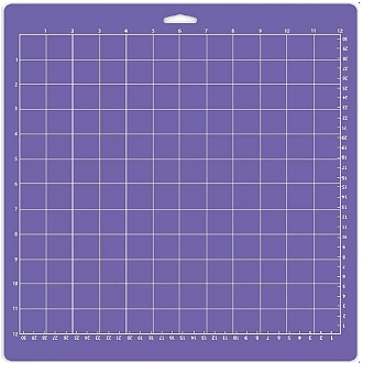 Square PVC Cutting Mat, Cutting Board, for Craft Art, Medium Purple, 35.6x33cm