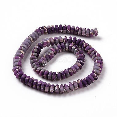 Handmade Polyester Clay Beads Strand(CLAY-P001-04A)-3
