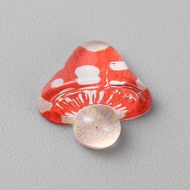 半透明の樹脂カボション(RESI-WH0028-24F)-1
