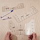 6Pcs Measurement Sewing Tailor Craft(TOOL-SZ0001-17)-3