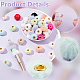100Pcs Fabric European Beads(DIY-WR0004-69)-3