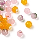 90Pcs 6 Style Spray Painted Glass Beads(GGLA-YW0001-10)-5