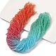 Transparent Painted Glass Beads Strands(DGLA-A034-T1mm-A11)-1