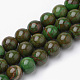 Natural Green Jade Beads Strands(X-G-S272-03-8mm)-1