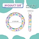 5Pcs Ring Food Grade Eco-Friendly Silicone Beads(JX894C)-2