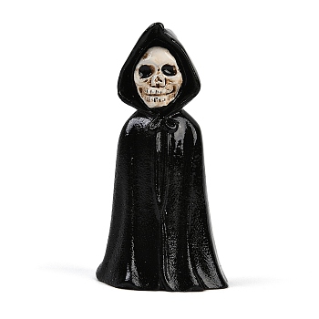 Halloween Resin Display Decoration, Micro Landscape Dollhouse Accessories, Pretending Prop Decorations, Ghost, 20.5x19x40.5mm