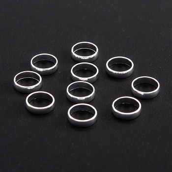 304 Stainless Steel Linking Rings, Ring Shape, Silver, 5.5x1.5mm