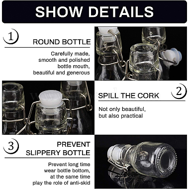 kits de bouteilles scellées en verre bricolage(CON-BC0006-33)-3