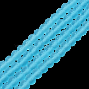 perles en verre transparentes brins(X1-EGLA-A034-T6mm-MD08)-2