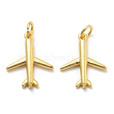 Real 18K Gold Plated Vehicle Brass Pendants