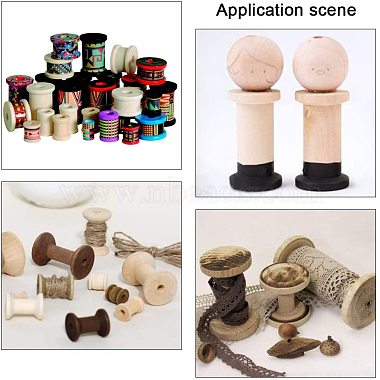 Wooden Empty Spools for Wire(WOOD-PH0008-52)-7