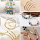 1200Pcs 6 Styles CCB Plastic Spacer Beads(CCB-PA0001-09G)-6