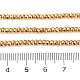 galvanisierte synthetische nichtmagnetische Hämatitperlenstränge(G-H027-E01-02)-5