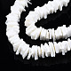 Shell normal de perles blanches de brins(X-SSHEL-S266-029)-3
