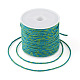 Pandahall 6 rouleaux de fil tressé en coton 6 couleurs(OCOR-TA0001-50)-3