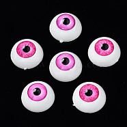 Craft Plastic Doll Eyes, Stuffed Toy Eyes, Violet, 20x10mm(X-DIY-PH0019-63D-20mm)