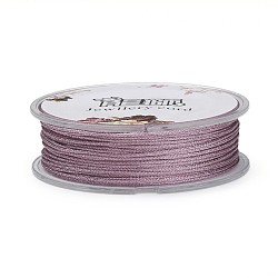 Polyester Metallic Thread, Violet, 1mm, about 32.8 yards(30m)/roll(OCOR-G006-02-1.0mm-41)