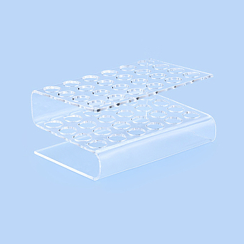 Acrylic Jewelry Organizer Display Stands, Clear, 12x9x5.6cm