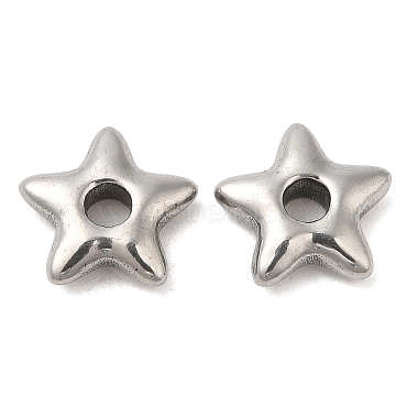 Stainless Steel Color Star 304 Stainless Steel Beads