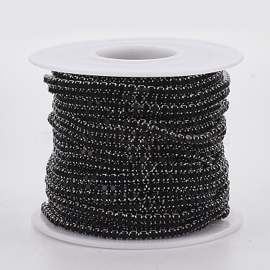 304 Stainless Steel Rhinestone Strass Chains(STAS-T055-01P)-3