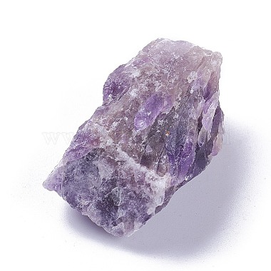 Raw Rough Natural Amethyst Nuggets Beads(G-XCP0001-19)-3