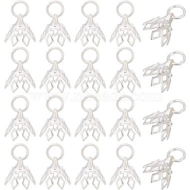 Brass Filigree Bead Cap Bails(KK-HY0001-21)-1