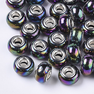 Opaque Resin European Beads(RPDL-T038-007)-2