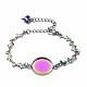 Rainbow Color 304 Stainless Steel Bracelet Making(STAS-L248-003M)-1