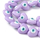 Evil Eye Resin Beads Strands(RESI-F040-01D)-3