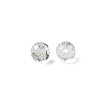 Preciosa&reg Crystal Beads, Czech Crystal, 451 19 602 Round, 00030 237 Lagoon, 3mm, Hole: 0.5mm