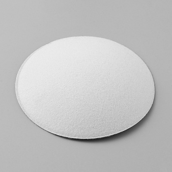 EVA Cloth Round Fascinator Hat Base for Millinery Magic, White, 110x3mm