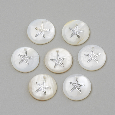 Freshwater Shell Pendants(X-SHEL-Q010-P)-2