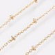 Long-Lasting Plated Brass Cable Chain Necklaces(NJEW-K112-09G-NF)-3