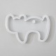 Halloween bricolage pendentif en forme de chat moules en silicone(DIY-P006-46)-1