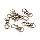 Alloy Swivel Lobster Claw Clasps(IFIN-E548Y-AB)-2