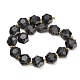 Natural Larvikite Beads Strands(GG-CBA4A3B-B17)-5