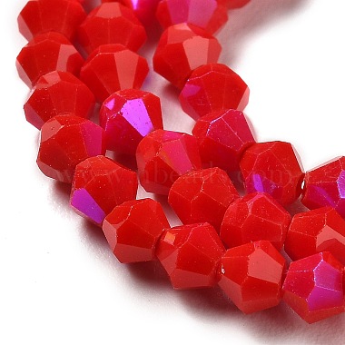 Opaque Solid Color Imitation Jade Glass Beads Strands(EGLA-A039-P4mm-L02)-3