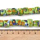 Handgefertigte Millefiori Lampwork Perlen(LAMP-G170-04)-5