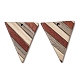 Wenge Wood & Sandalwood & White Ash Pendants(WOOD-F013-01)-2