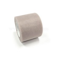 Deco Mesh Ribbons, Tulle Fabric, Tulle Roll Spool Fabric For Skirt Making, Silver, 2 inch(5cm), about 25yards/roll(22.86m/roll)(OCOR-P010-C-C37)
