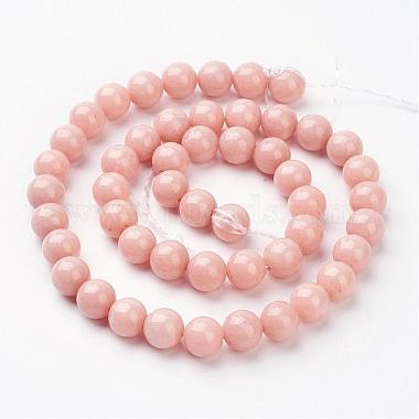 Natural Mashan Jade Round Beads Strands(G-D263-8mm-XS22)-3