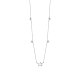 SHEGRACE 925 Sterling Silver Necklace with Crown Pendant(JN676A)-1