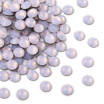 Preciosa&reg Crystal Hotfix Flatback Stones, Czech Crystal, Round(438 11 612 Chaton Rose VIVA 12 &reg), 71350 Rose Opal, SS10(2.7~2.9mm)