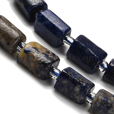 natürlichen Lapislazuli Perlenstränge(G-K245-I21-01)-4