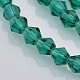 Faceted Bicone Glass Beads Strands(X-EGLA-P017-4mm-09)-3