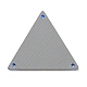 三角形のアクリルミラーにラインストーンを縫い付けます(MACR-G065-02A-02)-2