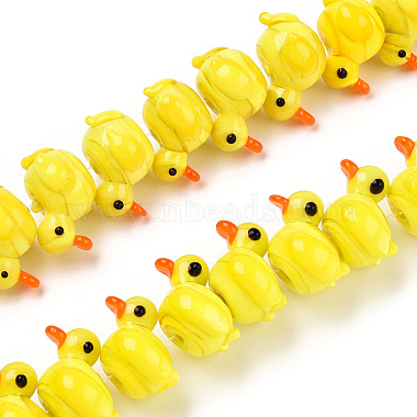Handmade Lampwork Beads Strands(LAMP-N021-017)-3