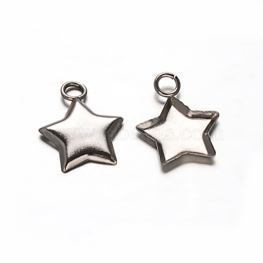 Stainless Steel Color Star Stainless Steel Charms