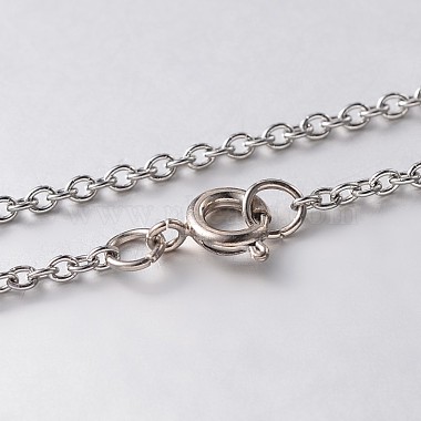 316 Stainless Steel Cable Chain Necklaces(X-NJEW-JN01047-04)-2